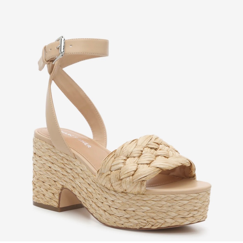 MARC FISHER STEEL SANDAL